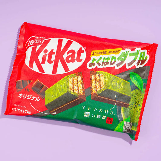KIT KAT® Okubari Double Sweet Matcha Green Tea - 10 Piece Minis