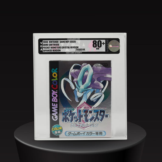 2000 Pokemon Crystal Japanese (VGA 80+)