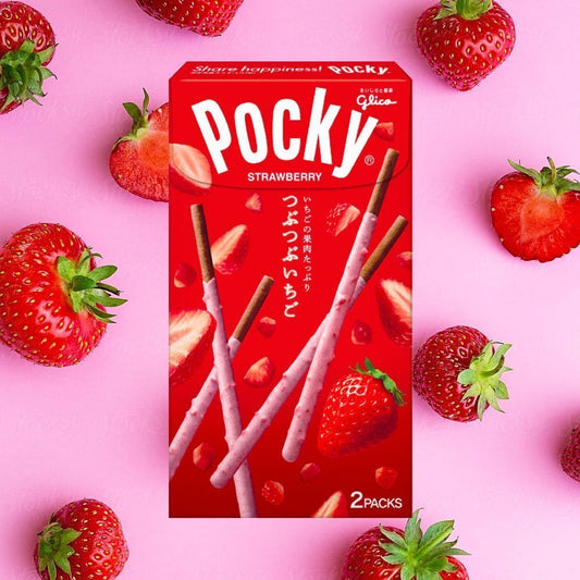 GLICO™ Pocky Strawberry - 2 Pack